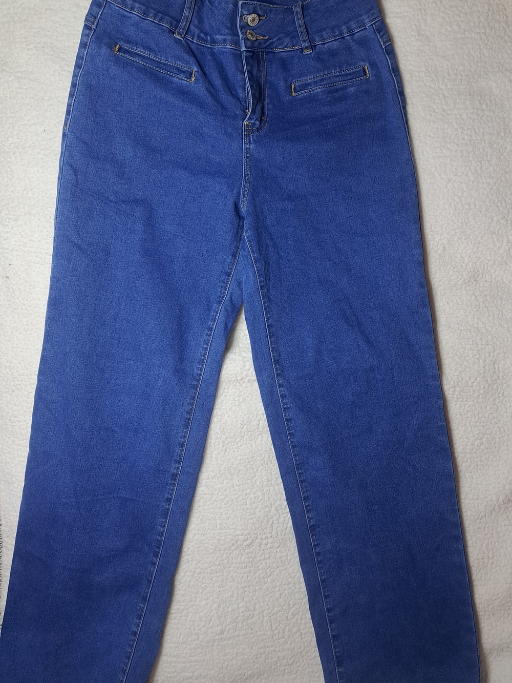 Amazon Women's  Blue Wide Leg Jeans